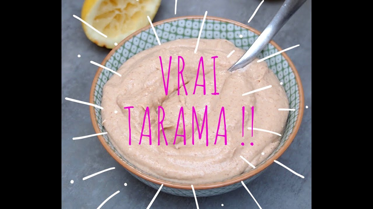 le Vrai Tarama ... tellement facile à faire! (Grèce)