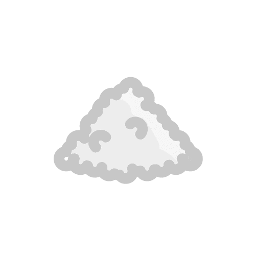 Simple pictogram of a small pile of fine white salt, representing a universal condiment used for seasoning dishes and enhancing flavors in cooking
