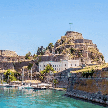 Island. Ionian Sea. Corfu