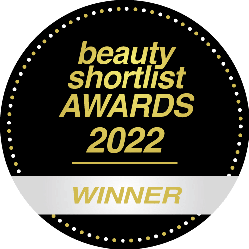 Logo of the winner of the Beauty Shortlist Awards 2022