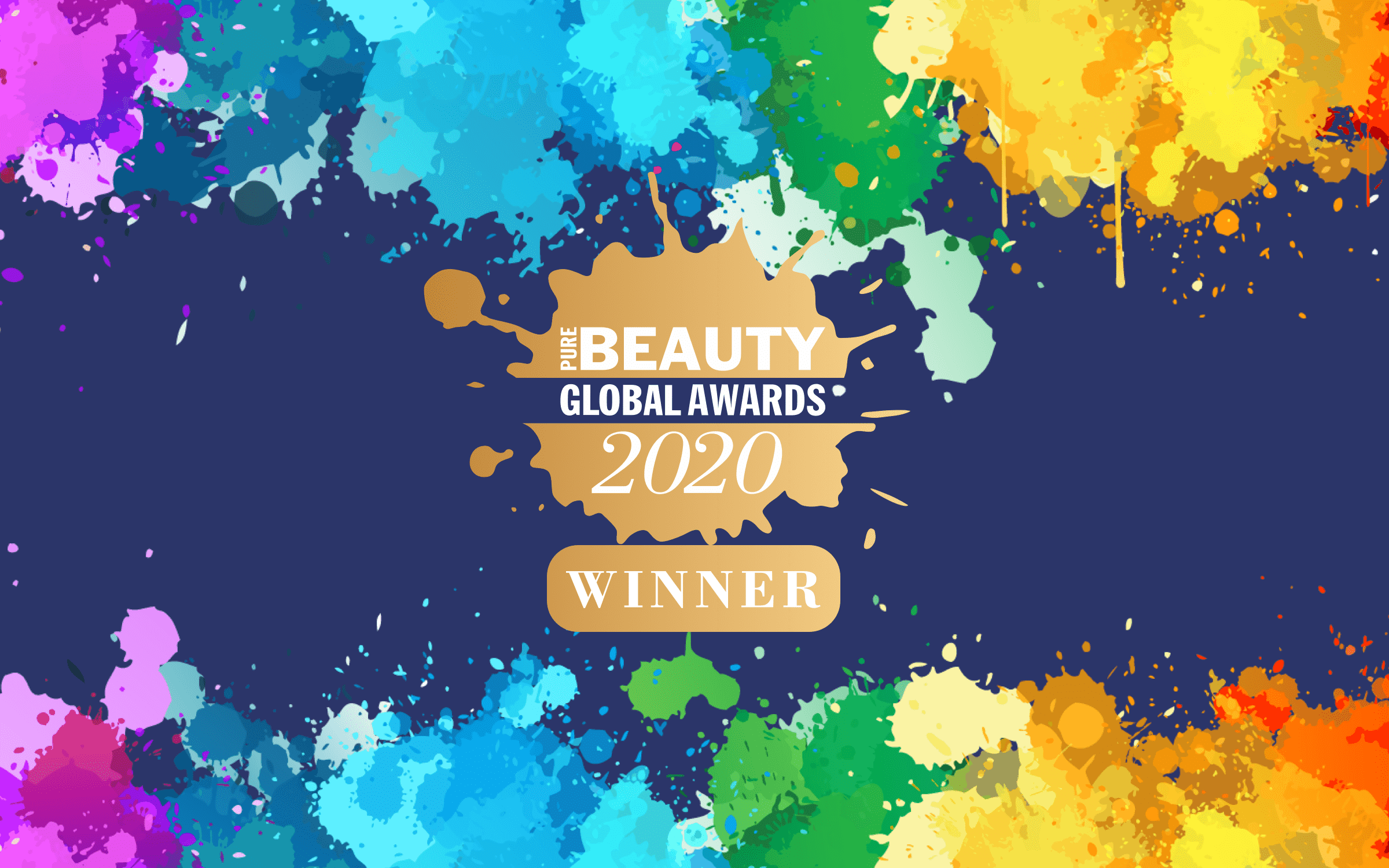 Logo du gagnant des Pure Beauty Global Awards 2020
