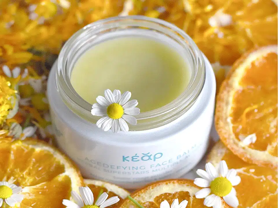 Jar of Kear Life anti-aging face balm