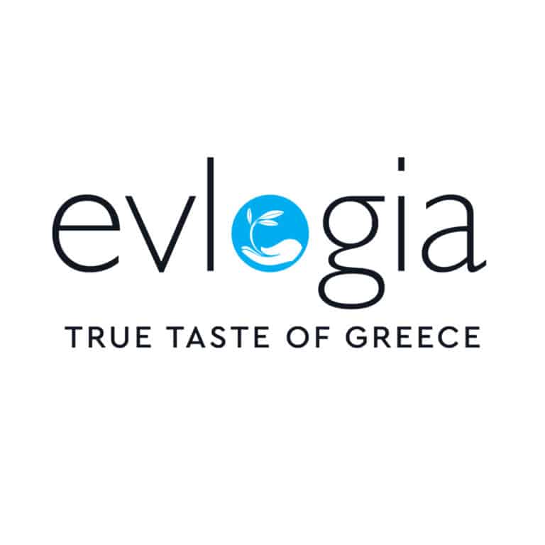 Logo Evlogia Le vrai goût de la Grèce - Nos producteurs et artisans chez Growy and Tasty