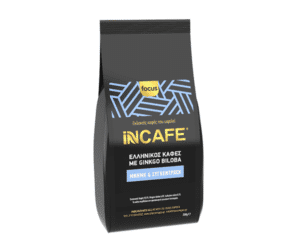 iNCAFE Focus Greek Coffee - Functional coffee with Ginkgo Biloba for concentration