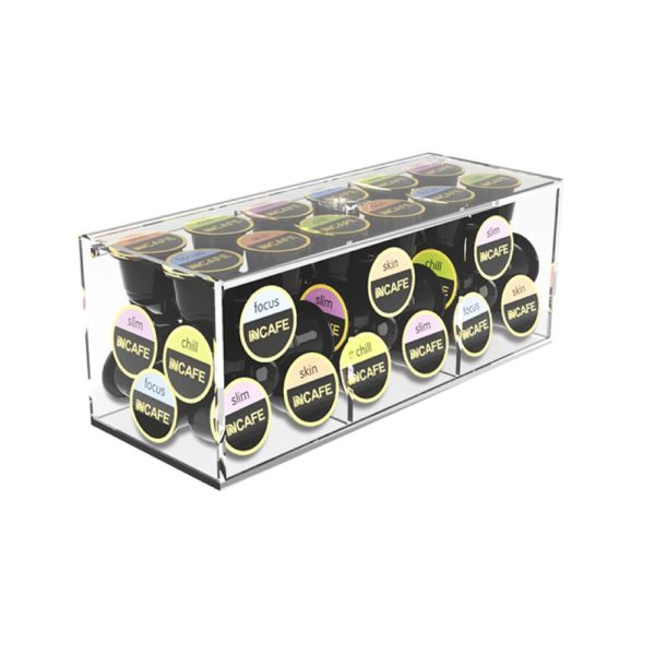 Coffret cadeau iNCAFE Collection - 60 capsules de café compatibles Nespresso (4 mélanges fonctionnels)