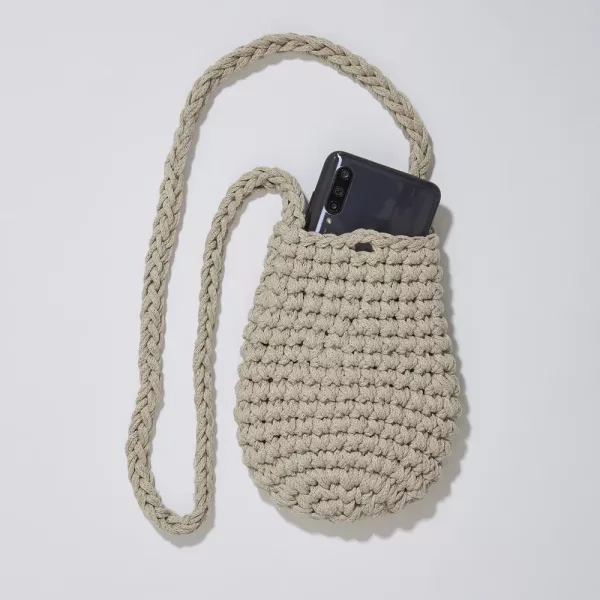 The Mama Made - Pochette pour téléphone Elise (fabriquée à la main, élégante et fonctionnelle)