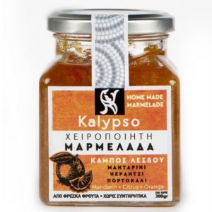 Marmelade naturelle - Champs d'agrumes de Lesbos (Kalypso, 380g, recette traditionnelle, île de Lesvos)