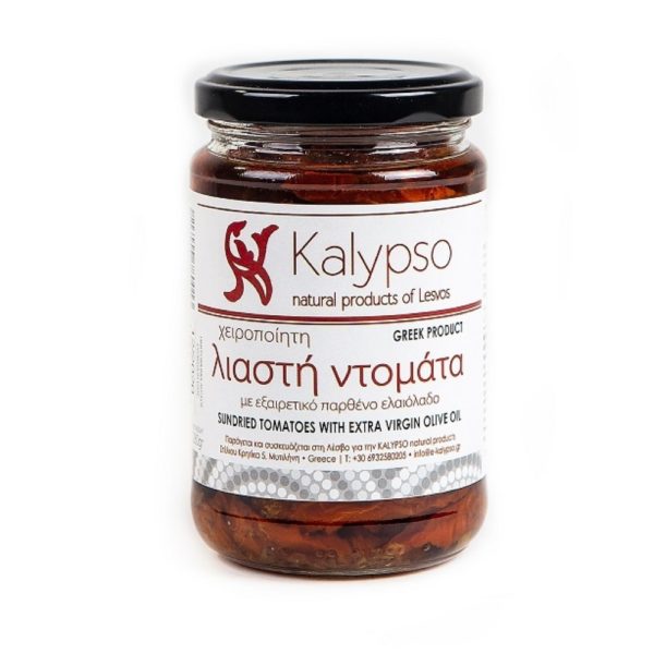 Tomates séchées au soleil Kalypso à l'huile d'olive vierge (280 g, produit grec traditionnel)