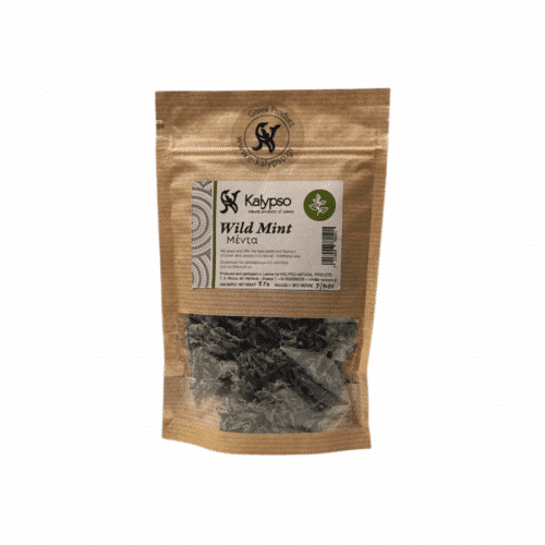 Menthe sauvage grecque séchée en sachet refermable Kalypso – 15 g