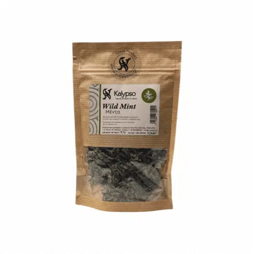 Menthe sauvage grecque séchée en sachet refermable Kalypso – 15 g