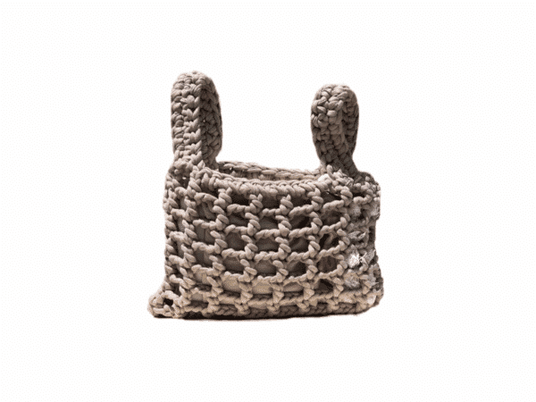 Sac en crochet beige fait main – modèle Thalia – The Mama Made