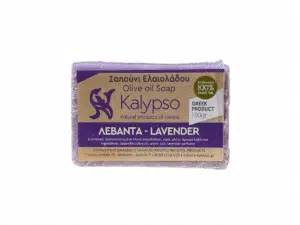 Savon Kalypso à la lavande et à l’huile d’olive – 100 g