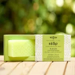 Kear Herbal Soap with Olive Leaf Extract (κομμένο στη μέση) - Φυσικό σαπούνι με φασκόμηλο και εκχύλισμα φύλλων ελιάς