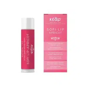 Kear SofiLip Natural Lip Balm (βερίκοκο) - Βραβευμένη ενυδατική κρέμα χειλιών με φυσικά συστατικά