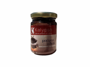 Tapenade d’olives noires Kalypso – pot de 135 g, produit artisanal de Lesvos
