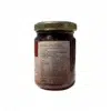 Vue arrière du pot de tapenade d’olives noires Kalypso – 135 g, étiquette nutritionnelle