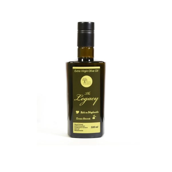 L'huile d'olive extra vierge Legacy - Fabriquée traditionnellement à partir d'oliviers anciens