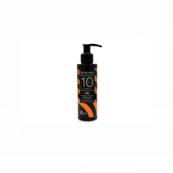 Sun tanning cream SPF 10 with olive oil*, almond oil and vitamin E