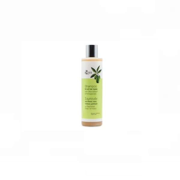 Shampoing pour tous types de cheveux à l'extrait d'Olive* et de Grenade / 250 ml