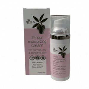 Crema viso idratante 24h, pelle normale, secca e sensibile, 50 ml - Rizes Creta.