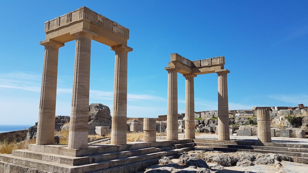 Ακρόπολη της Λίνδου. Ρόδος.