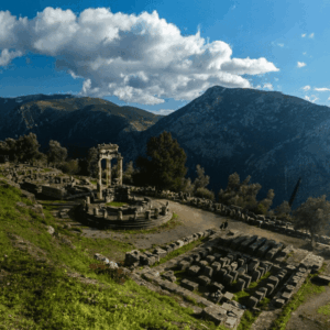 Central Greece. Nature. Delphi