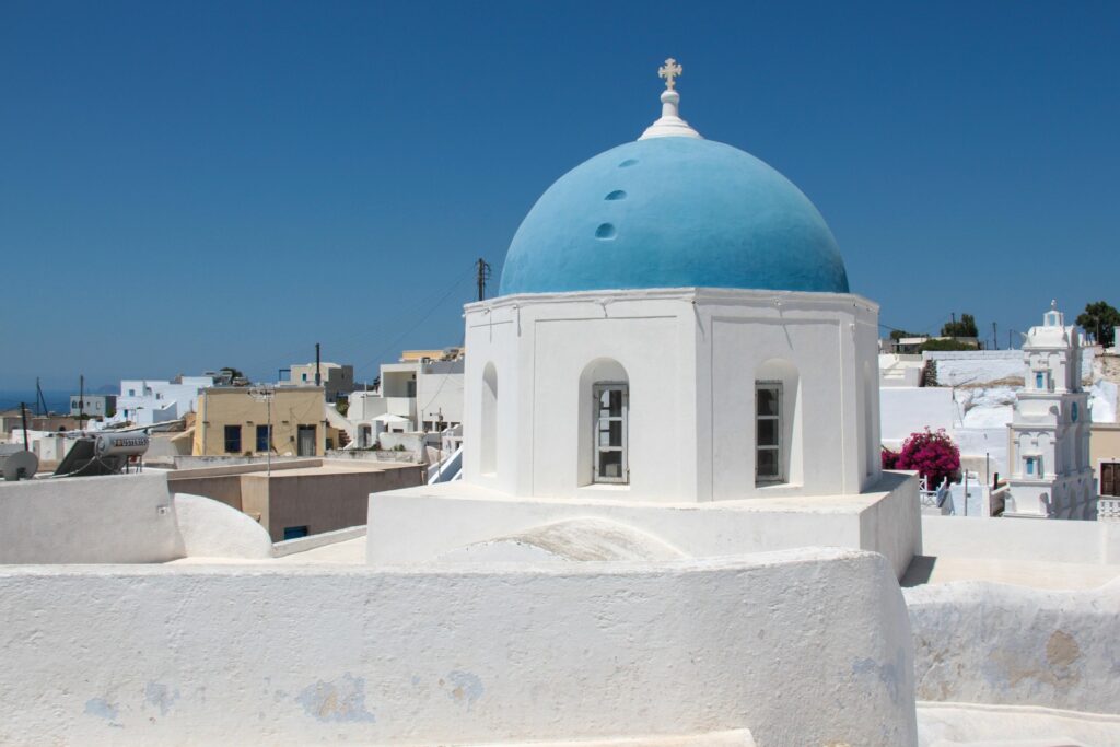 Ακρωτήρι. Σαντορίνη. Αρχαιολογικός χώρος.