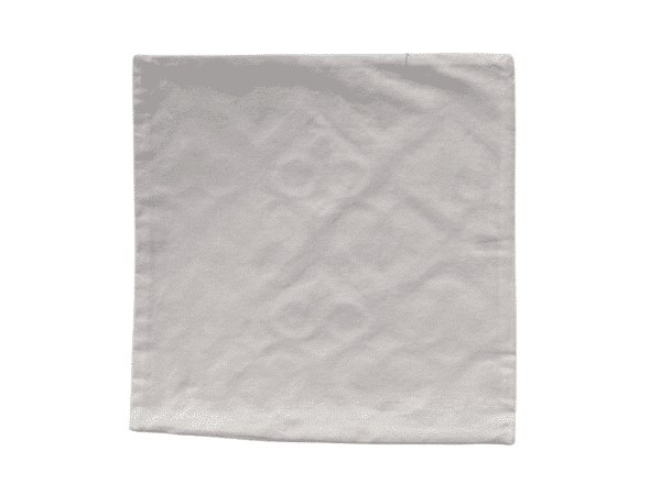 Housse de coussin Art Déco beige 45x45 cm dos Rizes Home
