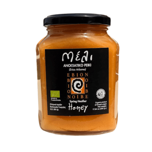 Miel de bruyère sauvage grec 500 gr, Ebion.