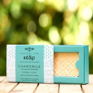 Savon naturel à la camomille Kear Life, 100 gr, apaisant et antiseptique.