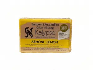 Savon Kalypso au citron et à l’huile d’olive, produit grec de 100 g