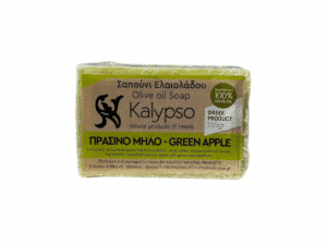 Savon Kalypso à la pomme verte et à l’huile d’olive – 100 g