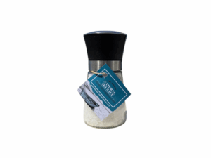 Moulin de sel de mer naturel Kalypso – 180 g – sel non raffiné de Lesvos
