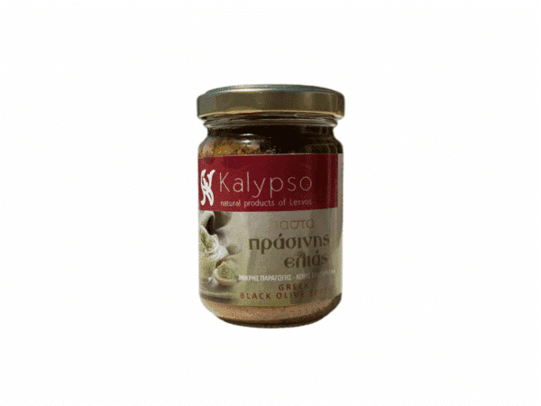 Tapenade d’olives vertes Kalypso – pot de 135 g, production artisanale à Lesvos