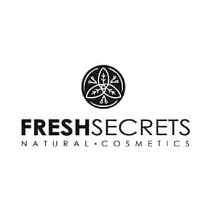 Logo Fresh Secrets, marque grecque de cosmétiques naturels.