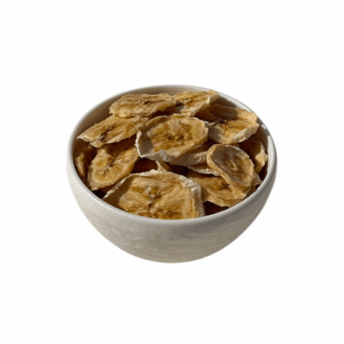 Bol de tranches de bananes séchées et déshydratées artisanalement – Growy and Tasty