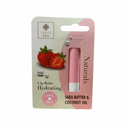 Baume à lèvres hydratant Olive Spa au beurre de karité et huile de noix de coco
