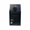Vue arrière du sachet de camomille bio Moly – 80 g – texte descriptif en grec et en anglais