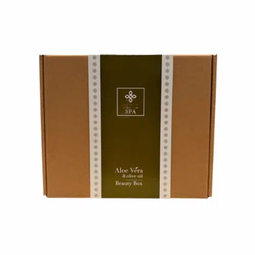 Coffret cadeau soin du corps Aloe Vera et huile d’olive, Olive Spa
