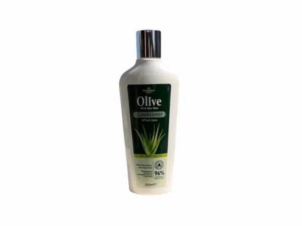 Herbolive conditioner with organic olive oil and aloe vera for all hair types - 200 ml