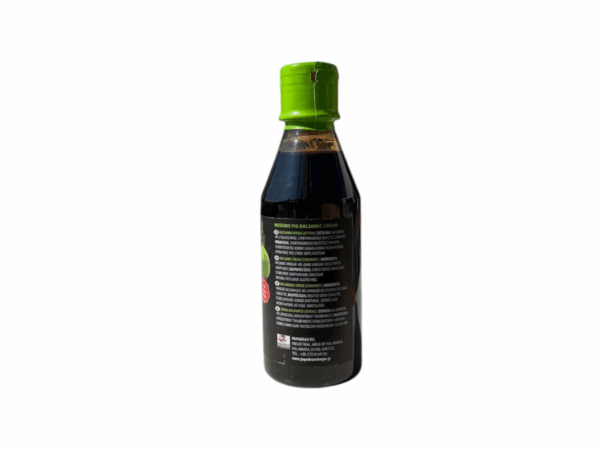 Étiquette arrière de la crème balsamique à la figue Messino – 250 ml