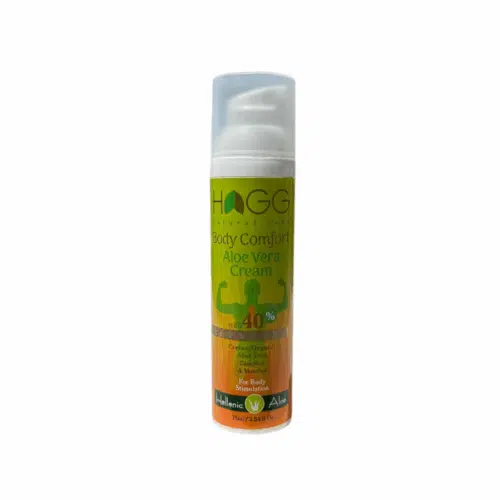 Crème chauffante tonifiante pour le corps à l’aloe vera bio Hellenic Aloe – 75 ml
