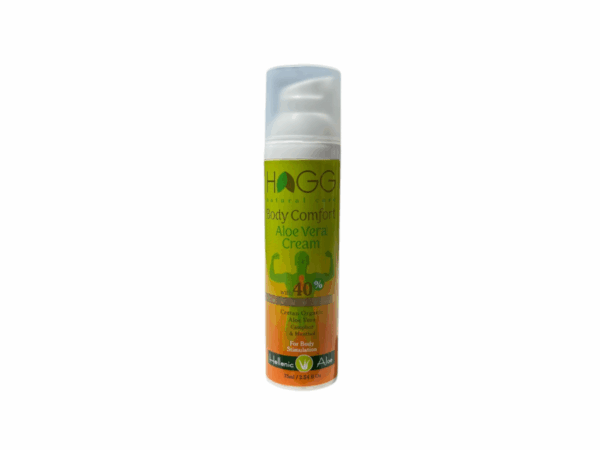 Crème chauffante tonifiante pour le corps à l’aloe vera bio Hellenic Aloe – 75 ml