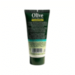 Dos du tube de la crème pour talons très secs Herbolive à l’huile d’olive bio et aloe vera – 100 ml