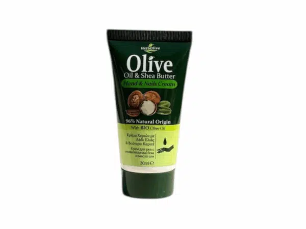 Crème mains et ongles Herbolive à l’huile d’olive bio et beurre de karité – 30 ml