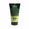 Dos du tube de crème mains et ongles à l’huile d’olive bio et beurre de karité – Herbolive – 30 ml