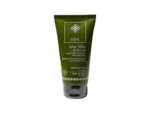 Olive Spa hand and foot cream with aloe vera, organic olive oil and shea butter