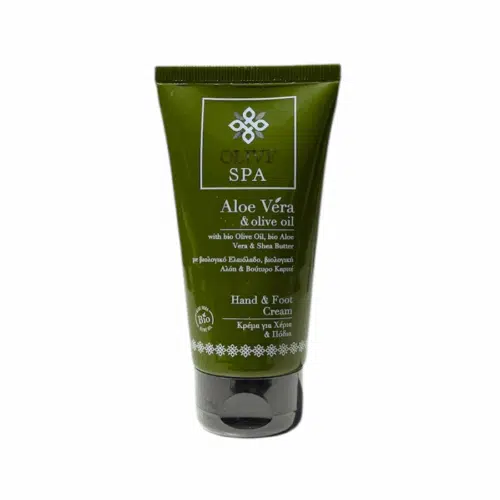 Olive Spa hand and foot cream with aloe vera, organic olive oil and shea butter