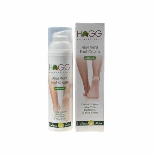 Crème pour les pieds Hellenic Aloe à l’aloe vera, panthénol et beurre de karité – flacon 75 ml