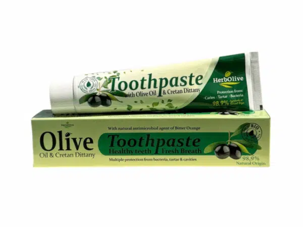 Herbolive olive oil and Cretan dictamus toothpaste with box - 75 ml